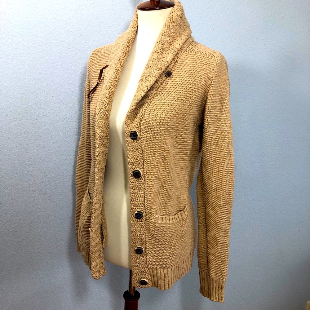 Ralph Lauren Collar Button Up Sweater